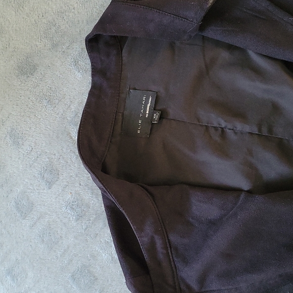 Elie Tahari Black Zip Jacket - Picture 8 of 11